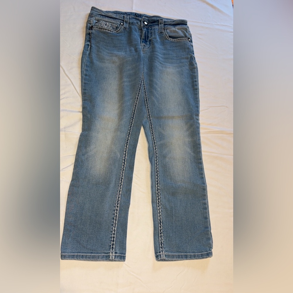 Knox Rose Crop Skinny Jeans - Size 6